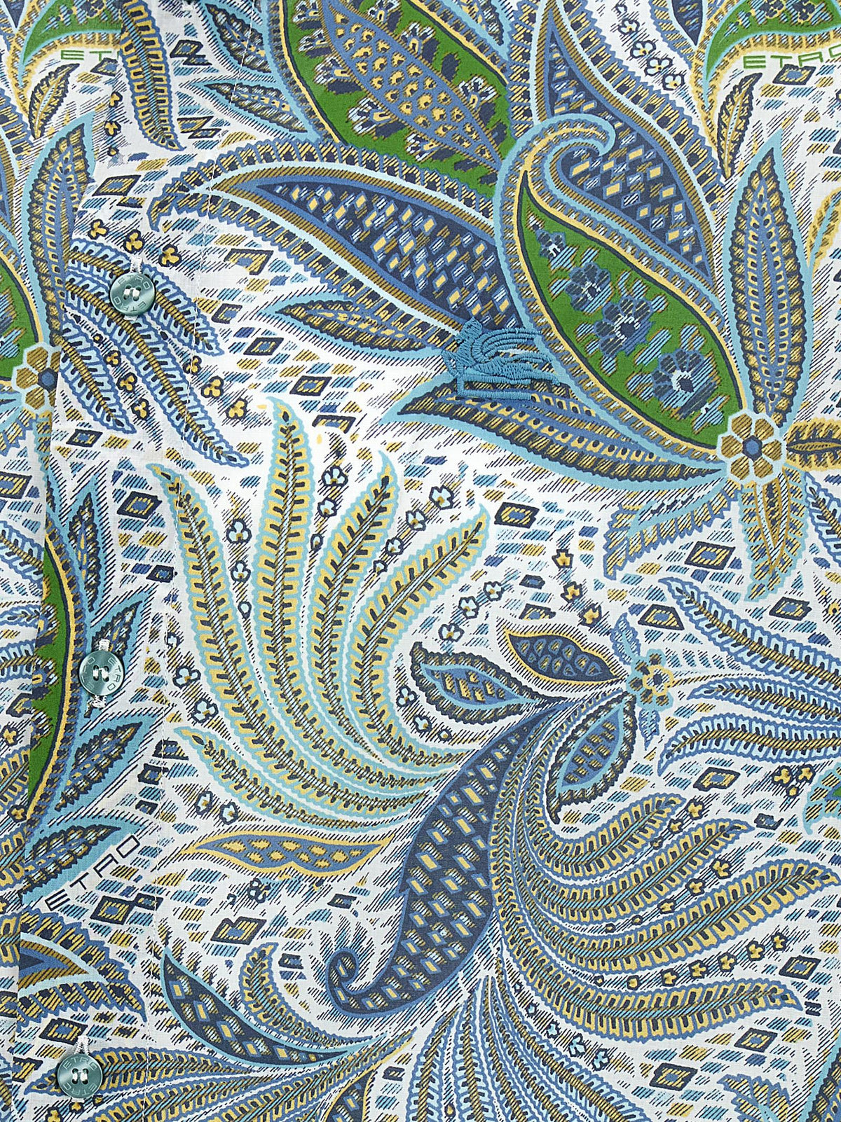 Etro Multicolor Cotton Blouse