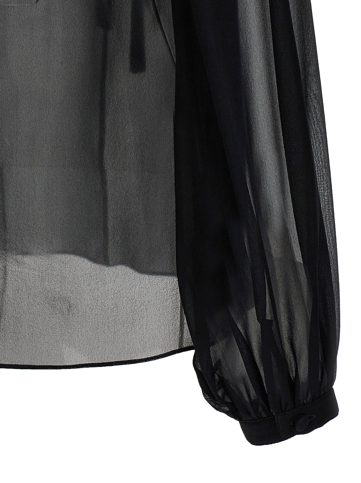 Tom Ford Black Silk Blouse
