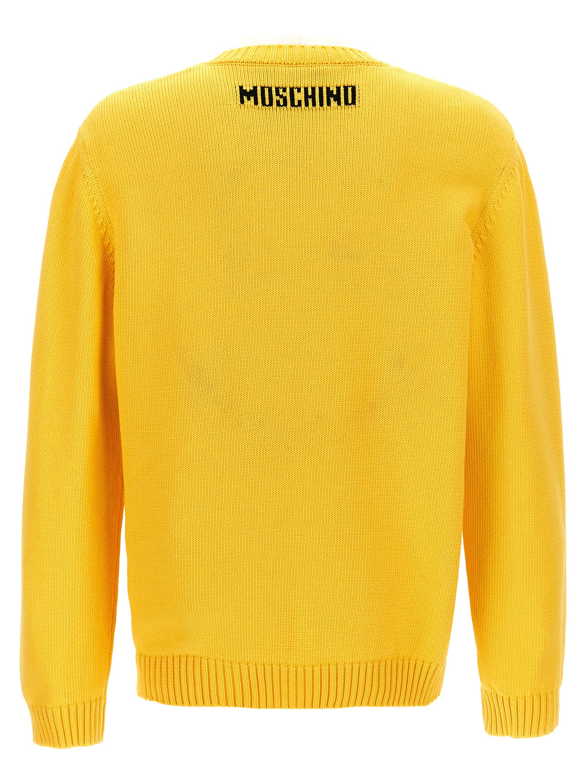 Moschino Bicolor Cotton Cardigan