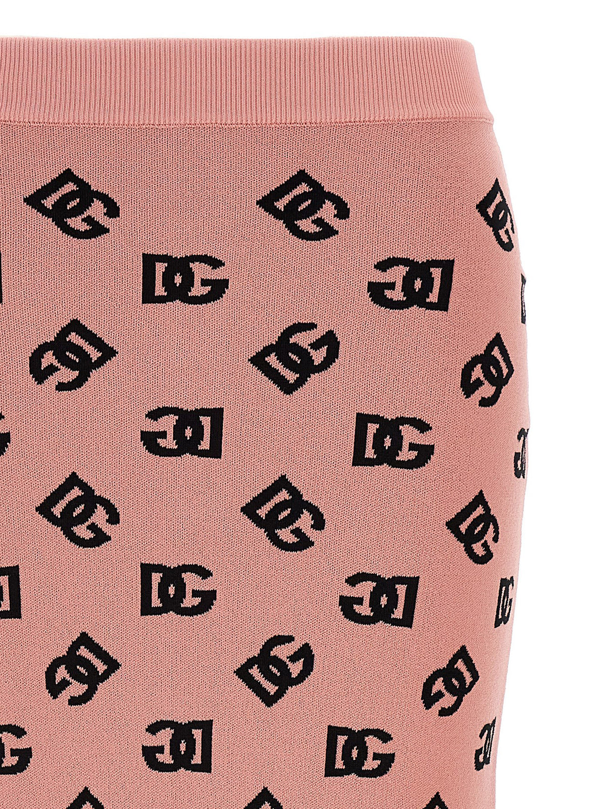 Dolce & Gabbana Multicolor Viscose Midi Skirt