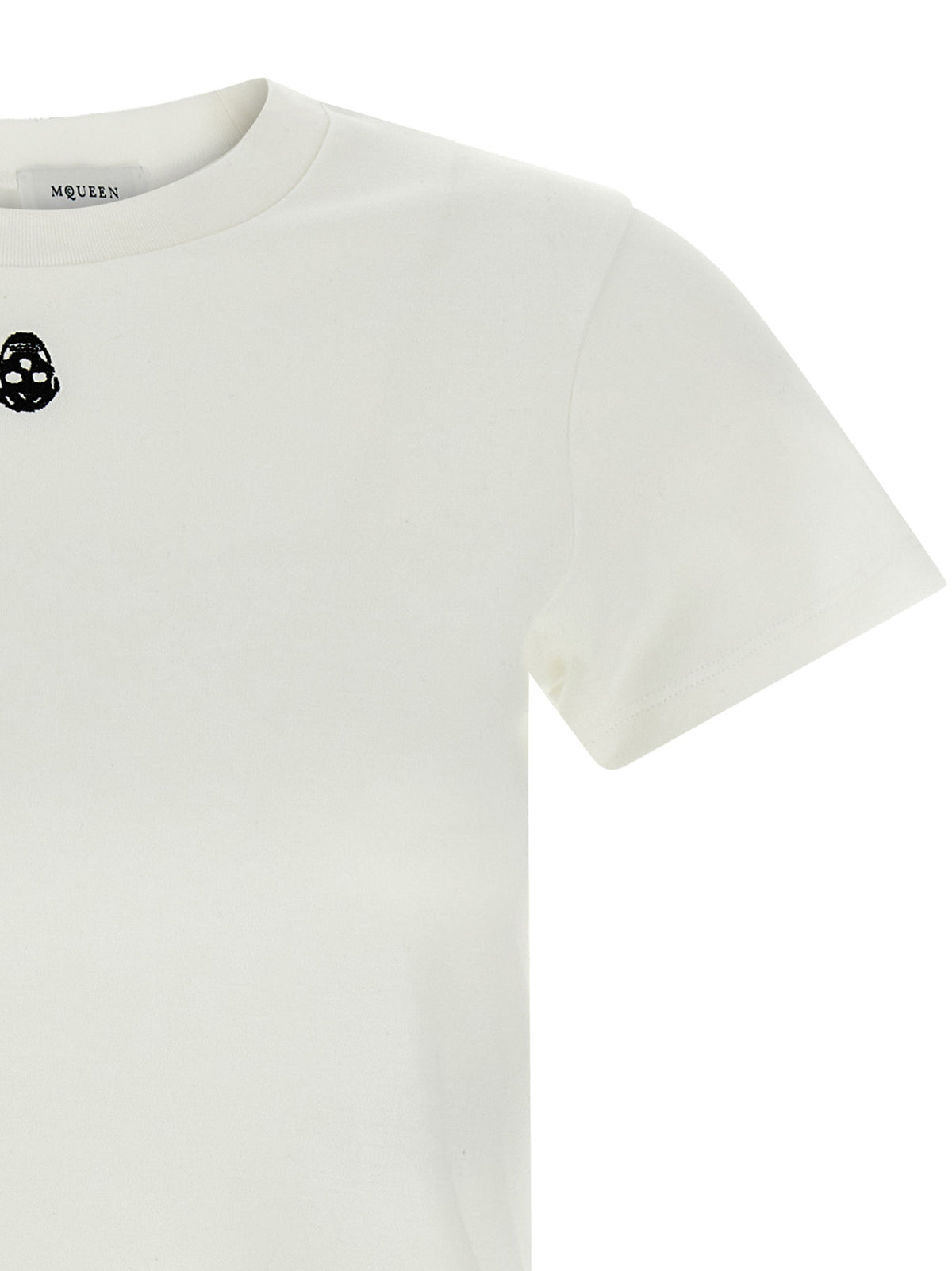 Alexander McQueen White Cotton T-Shirt
