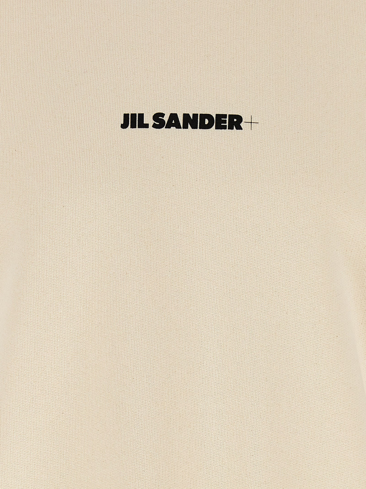 Jil Sander Beige Cotton Sweatshirt