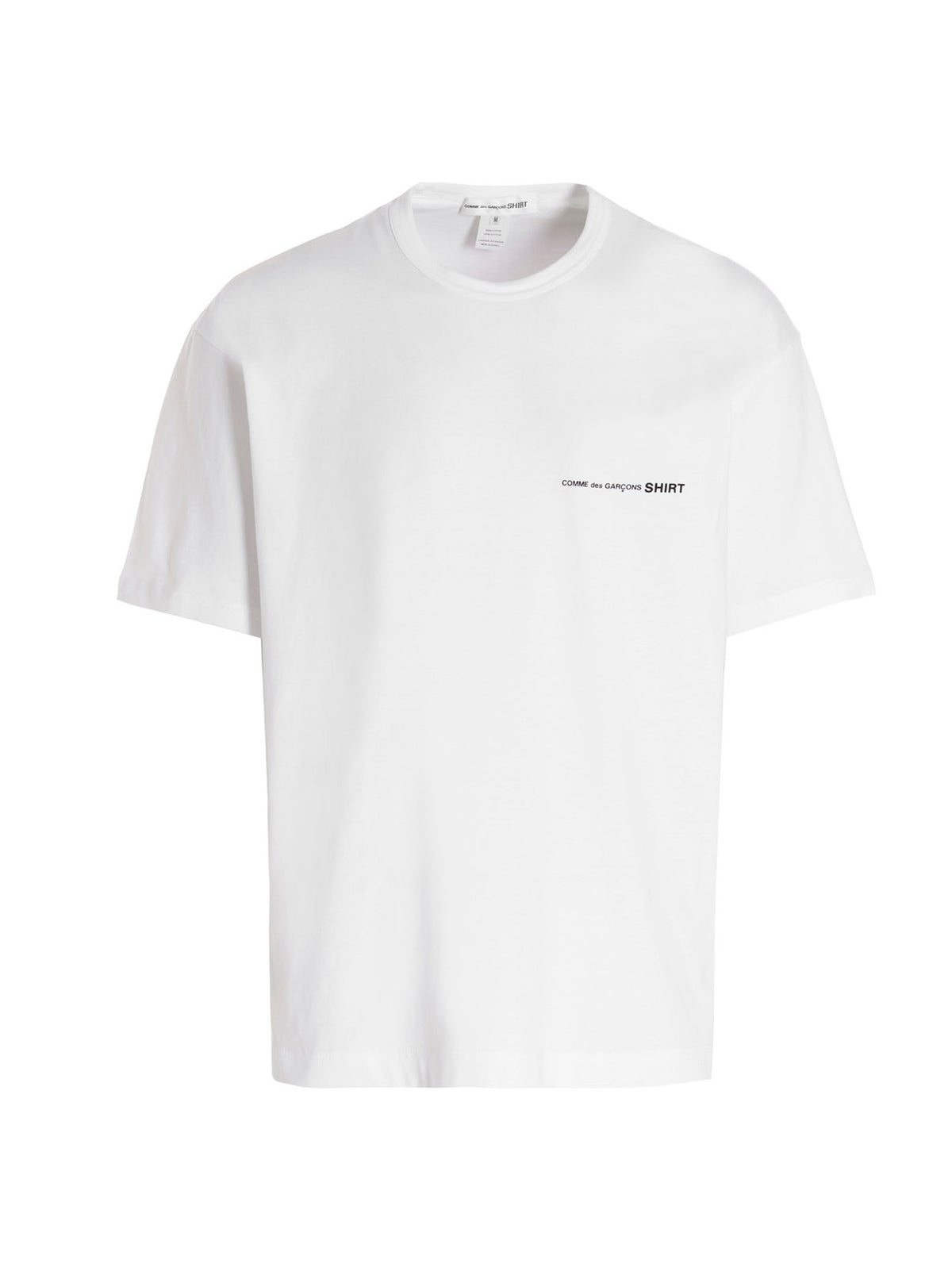 Comme Des Garçons White Cotton T-Shirt
