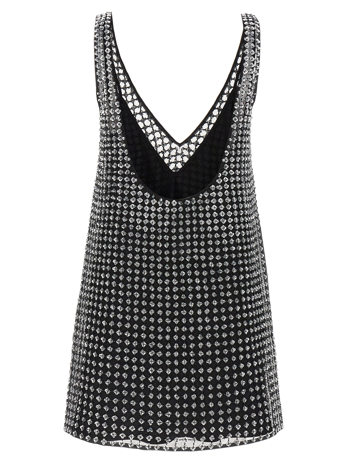 Max Mara Black Silk Short Dress