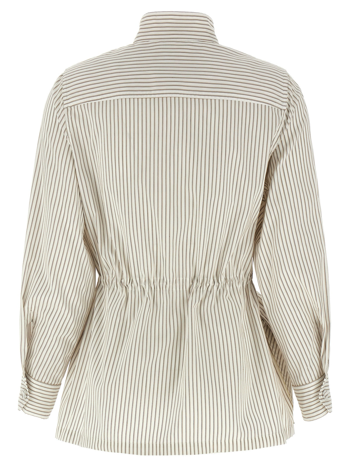 Fendi White Cotton Shell Jacket