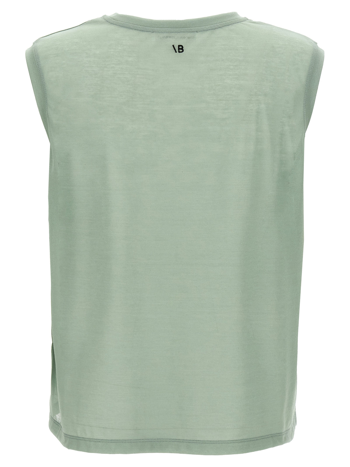 Victoria Beckham Bicolor Cotton Sleeveles T-Shirt