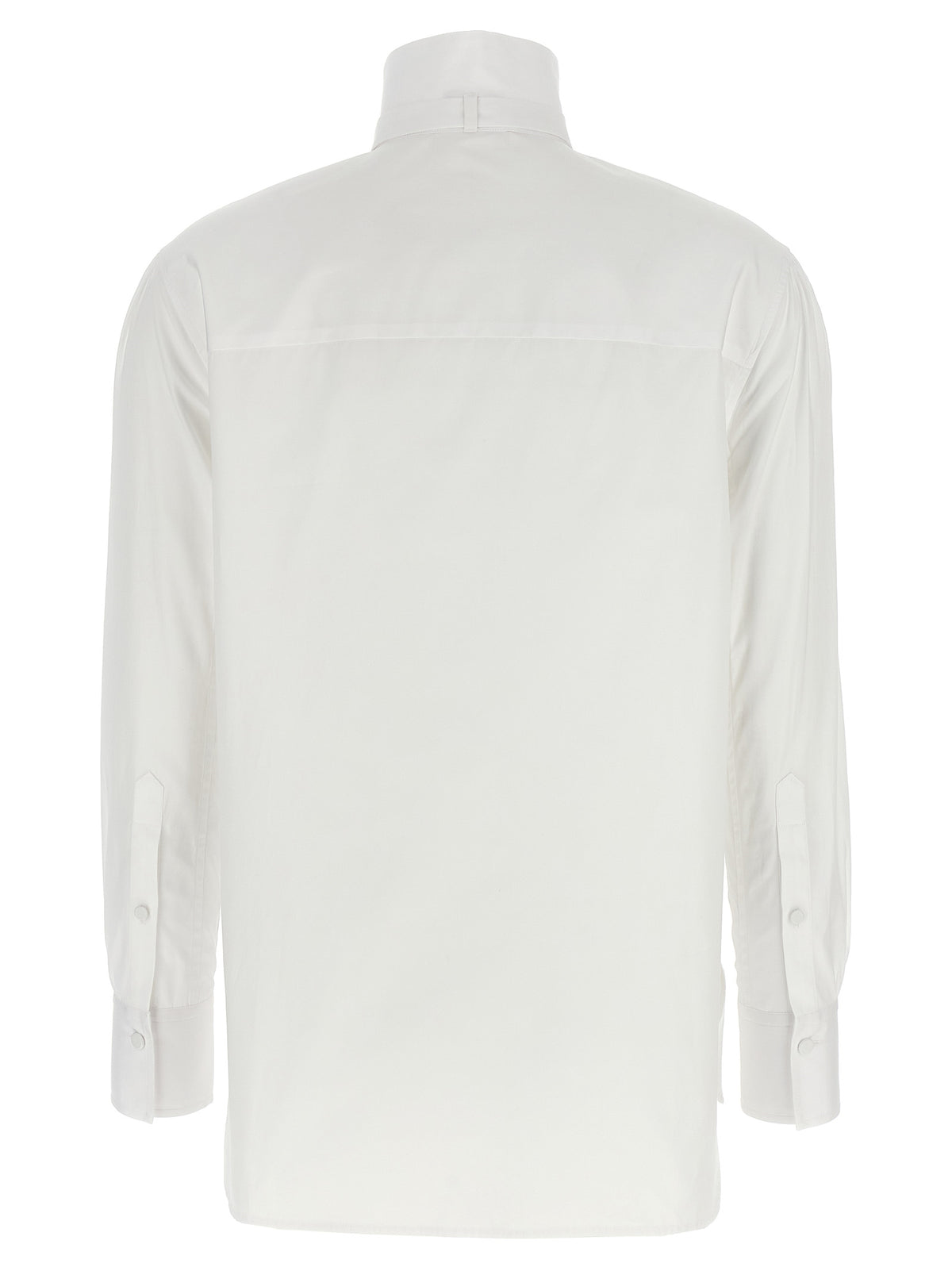 Alexander McQueen White Cotton Blouse