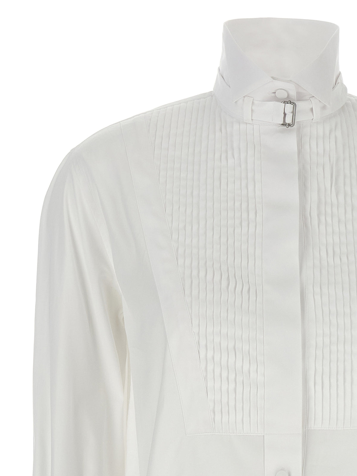 Alexander McQueen White Cotton Blouse