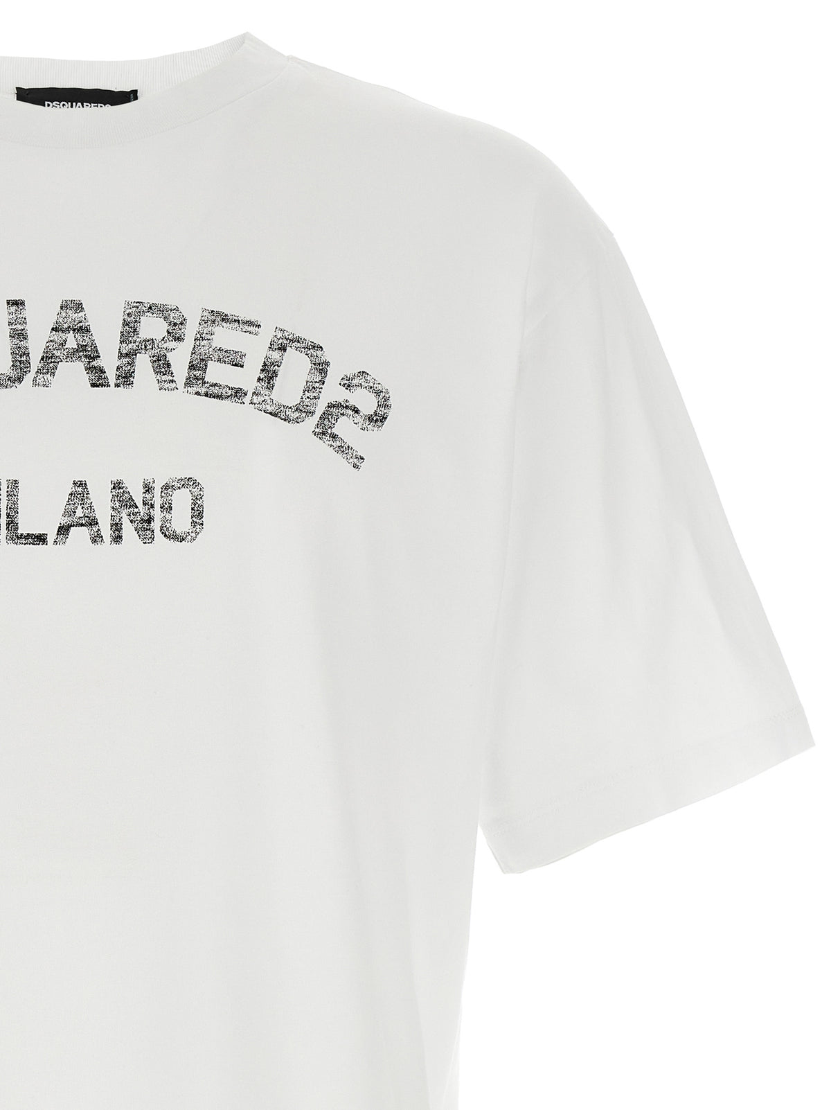 Dsquared² White Cotton T-Shirt