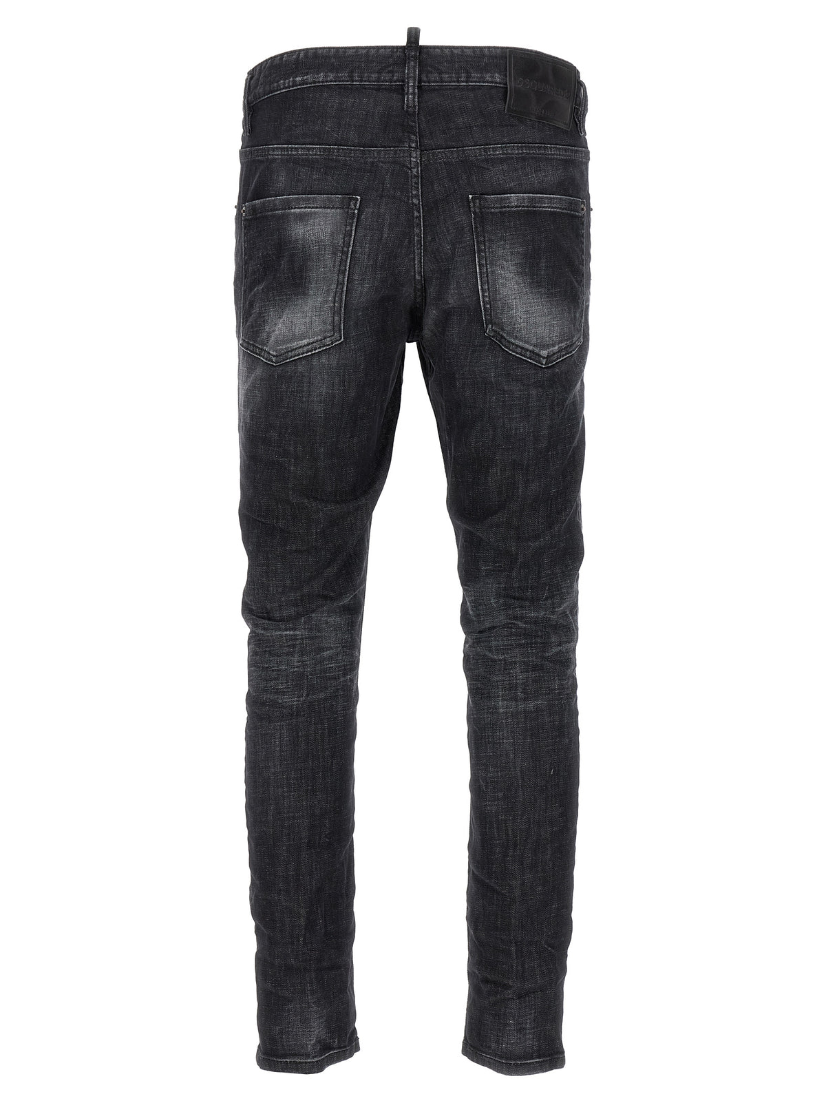Dsquared² Black Cotton Skinny Jeans