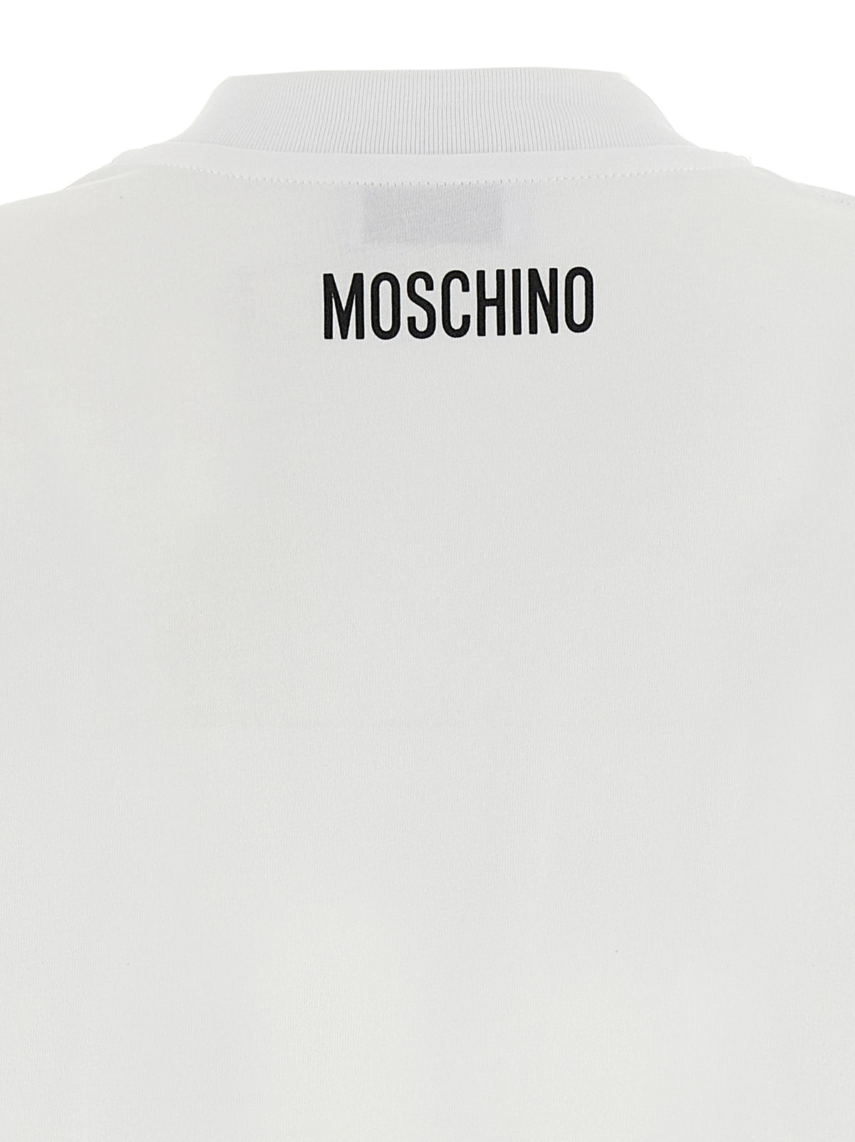 Moschino White Cotton T-Shirt