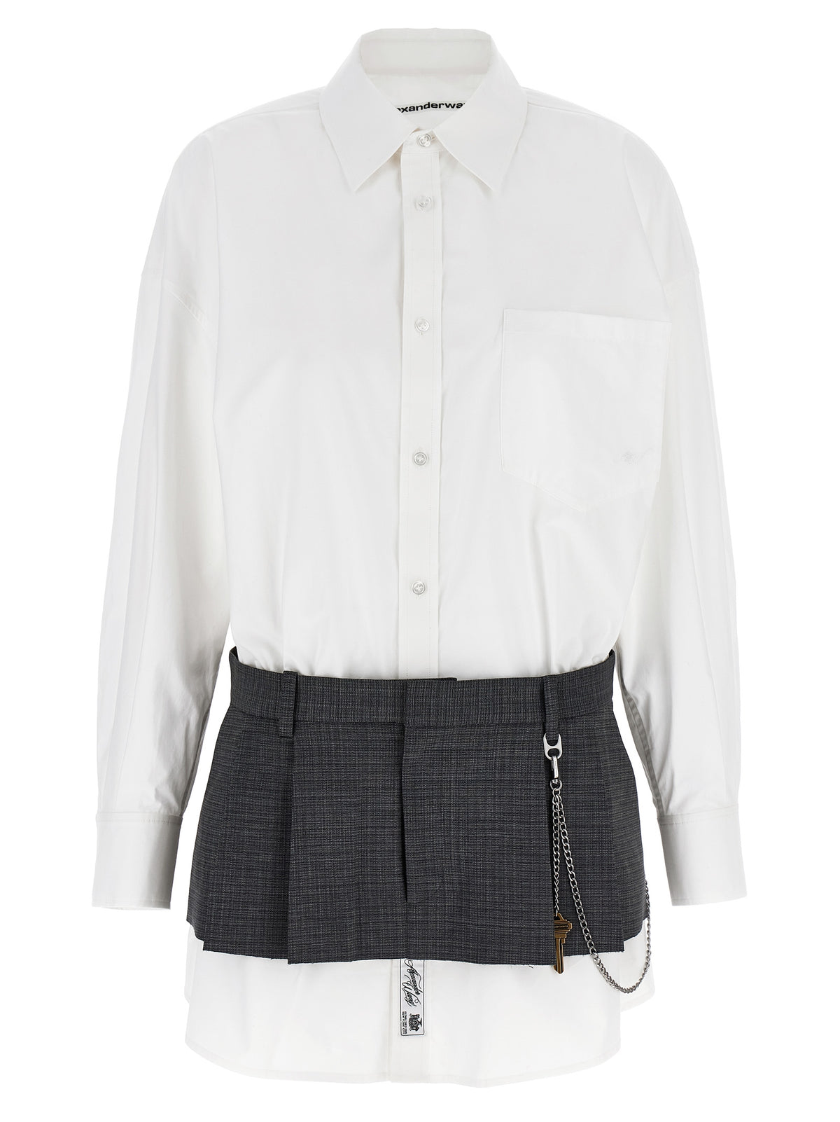 Alexander Wang Multicolor Cotton Short Dress