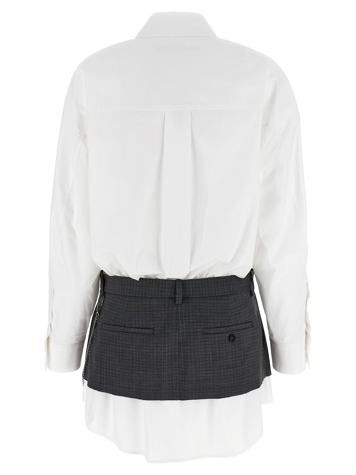Alexander Wang Multicolor Cotton Short Dress