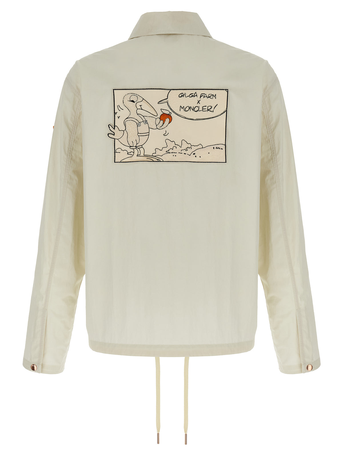 MONCLER GENIUS White Cotton Jacket