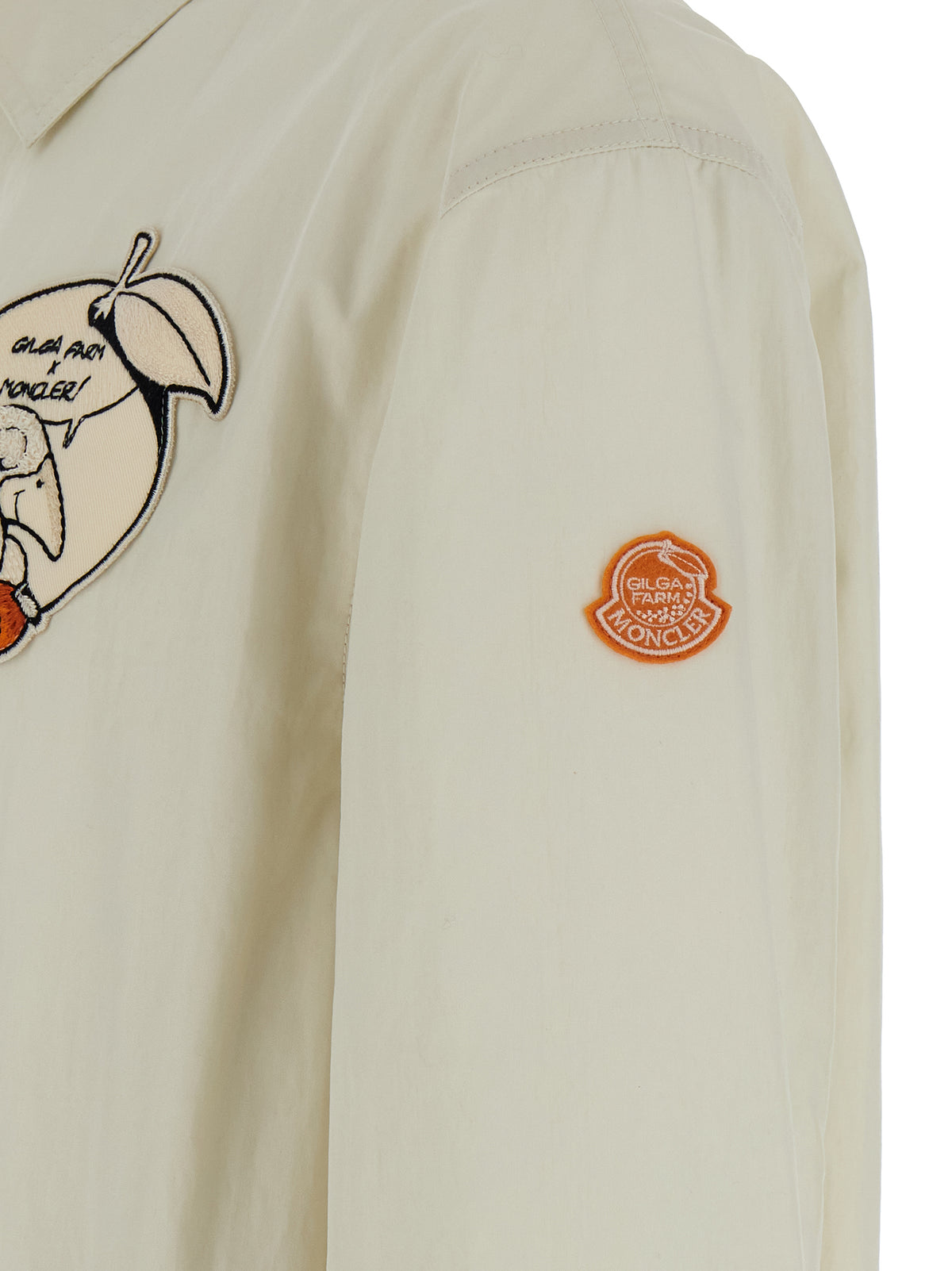 MONCLER GENIUS White Cotton Jacket