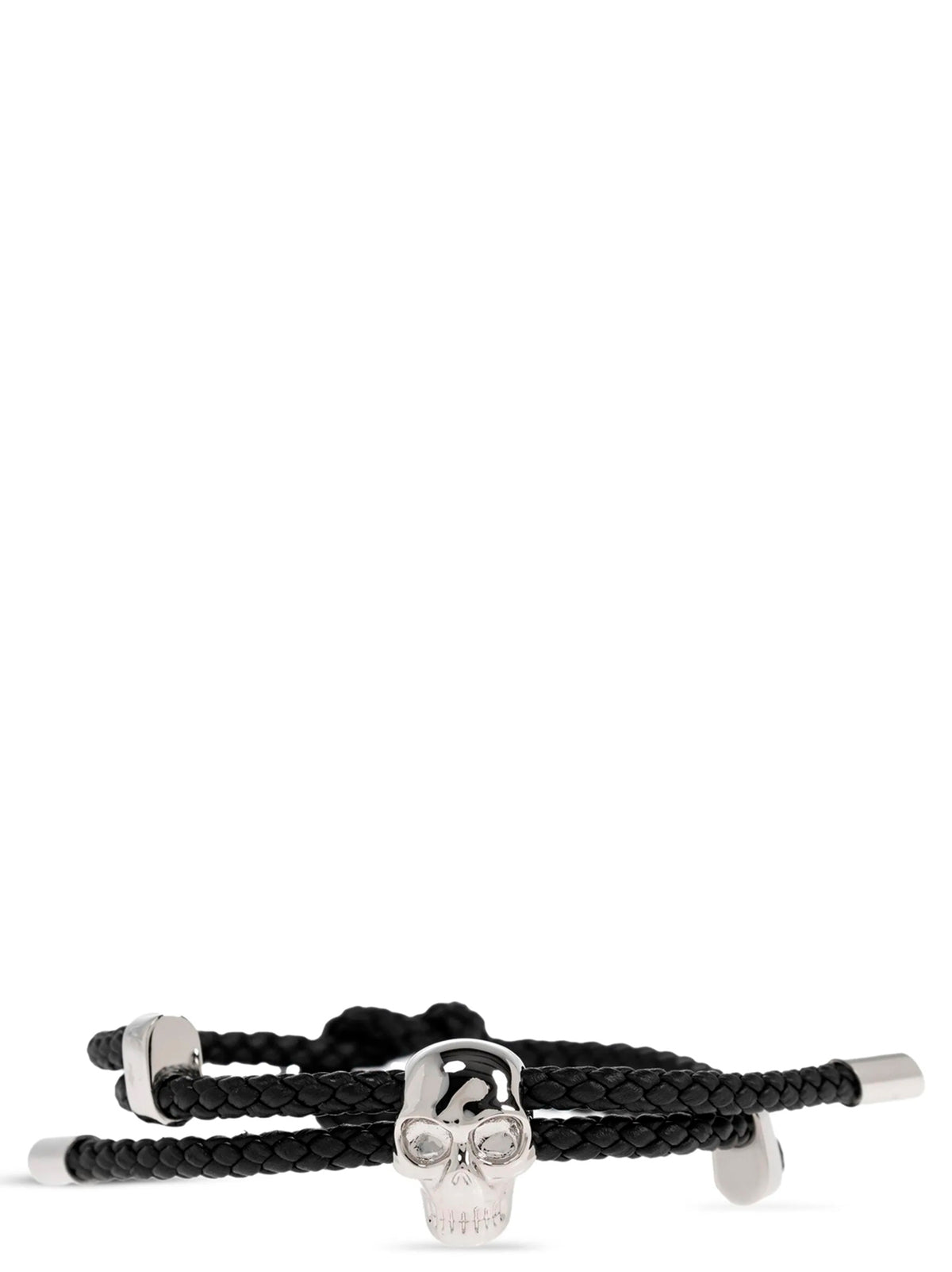 Alexander McQueen Black Calfskin Bracelet