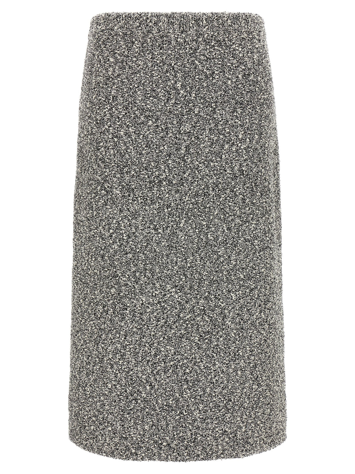 Tory Burch Black Polyamide Midi Skirt