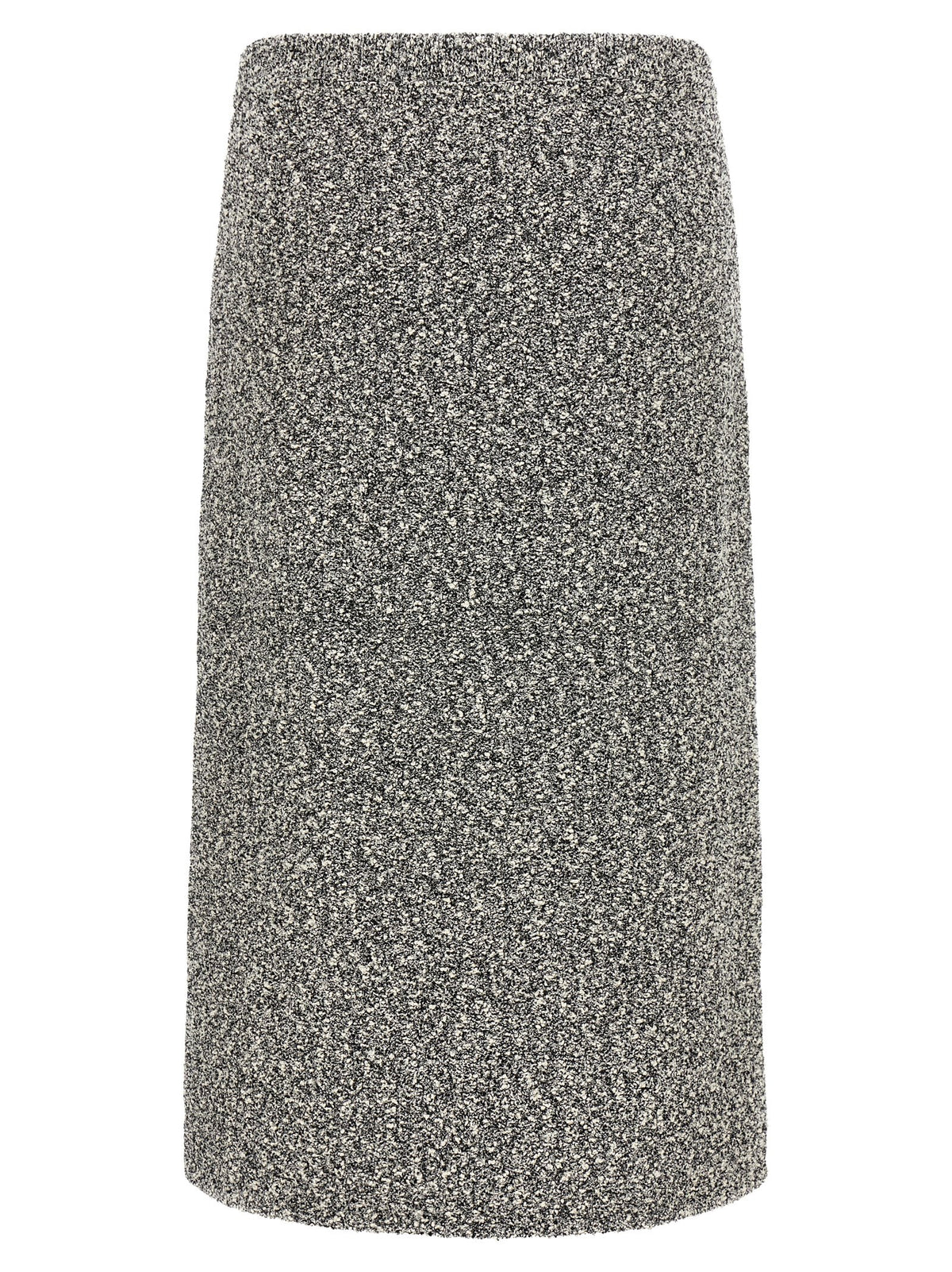 Tory Burch Black Polyamide Midi Skirt