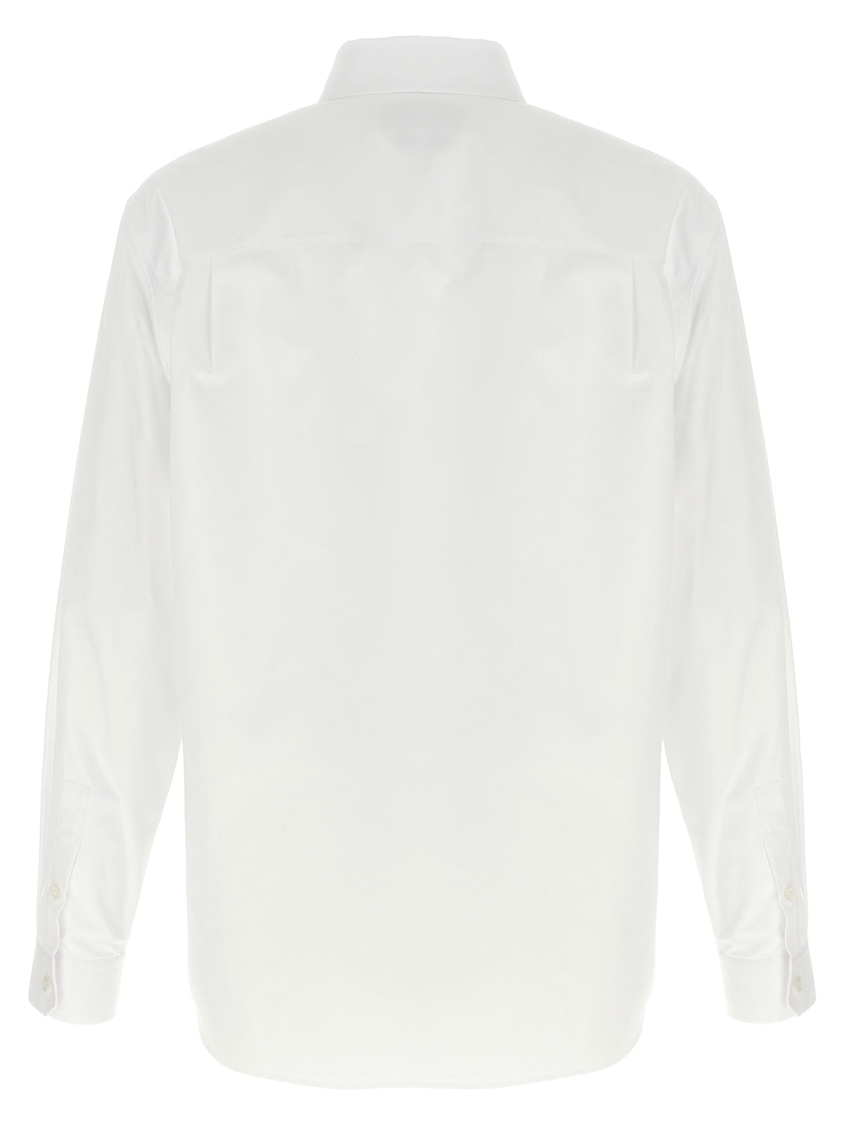 Gucci White Cotton Blouse