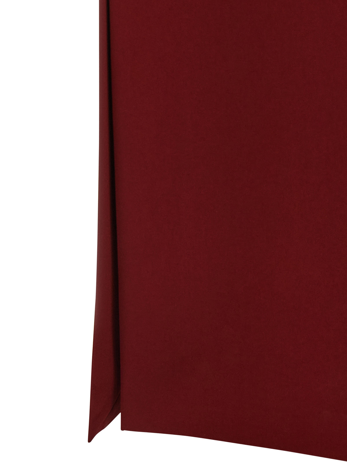 Max Mara Bordeaux Triacetate Long Dress