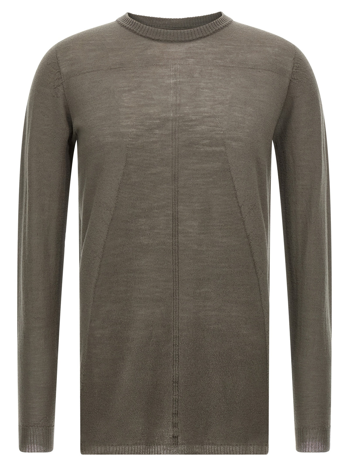 Rick Owens Gray Wool Cardigan
