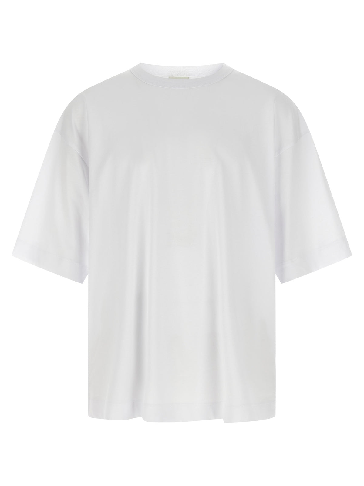 Dries Van Noten White Cotton T-Shirt