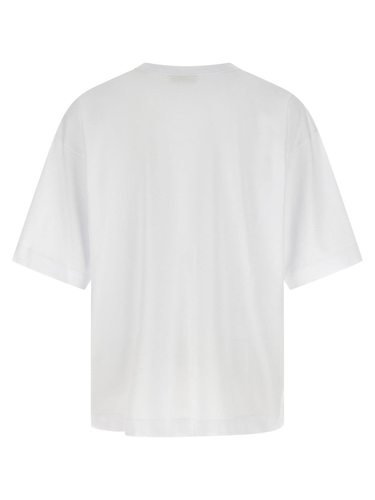 Dries Van Noten White Cotton T-Shirt