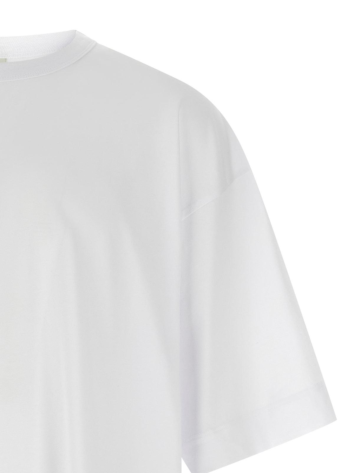 Dries Van Noten White Cotton T-Shirt