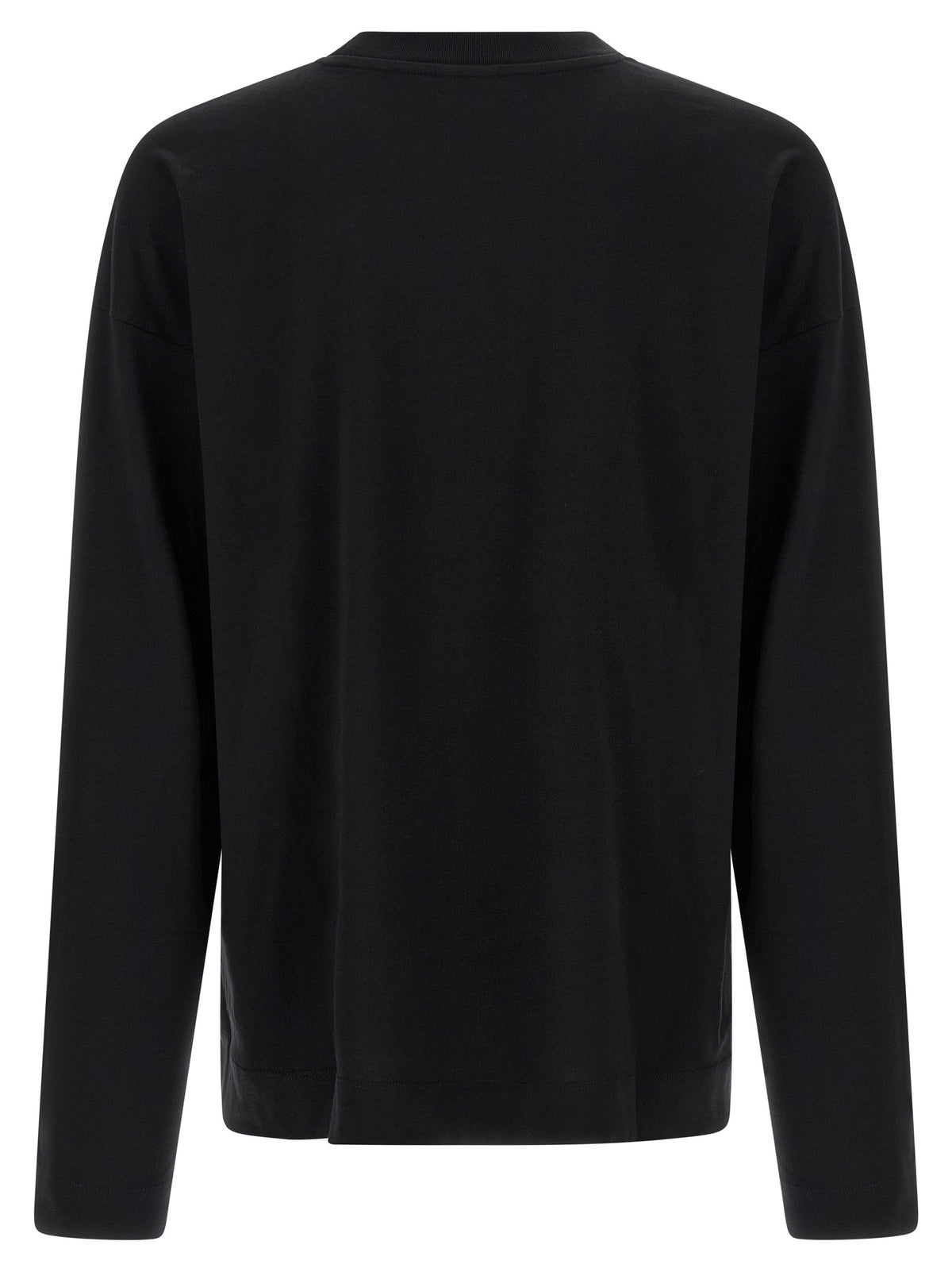 Dries Van Noten Black Cotton T-Shirt