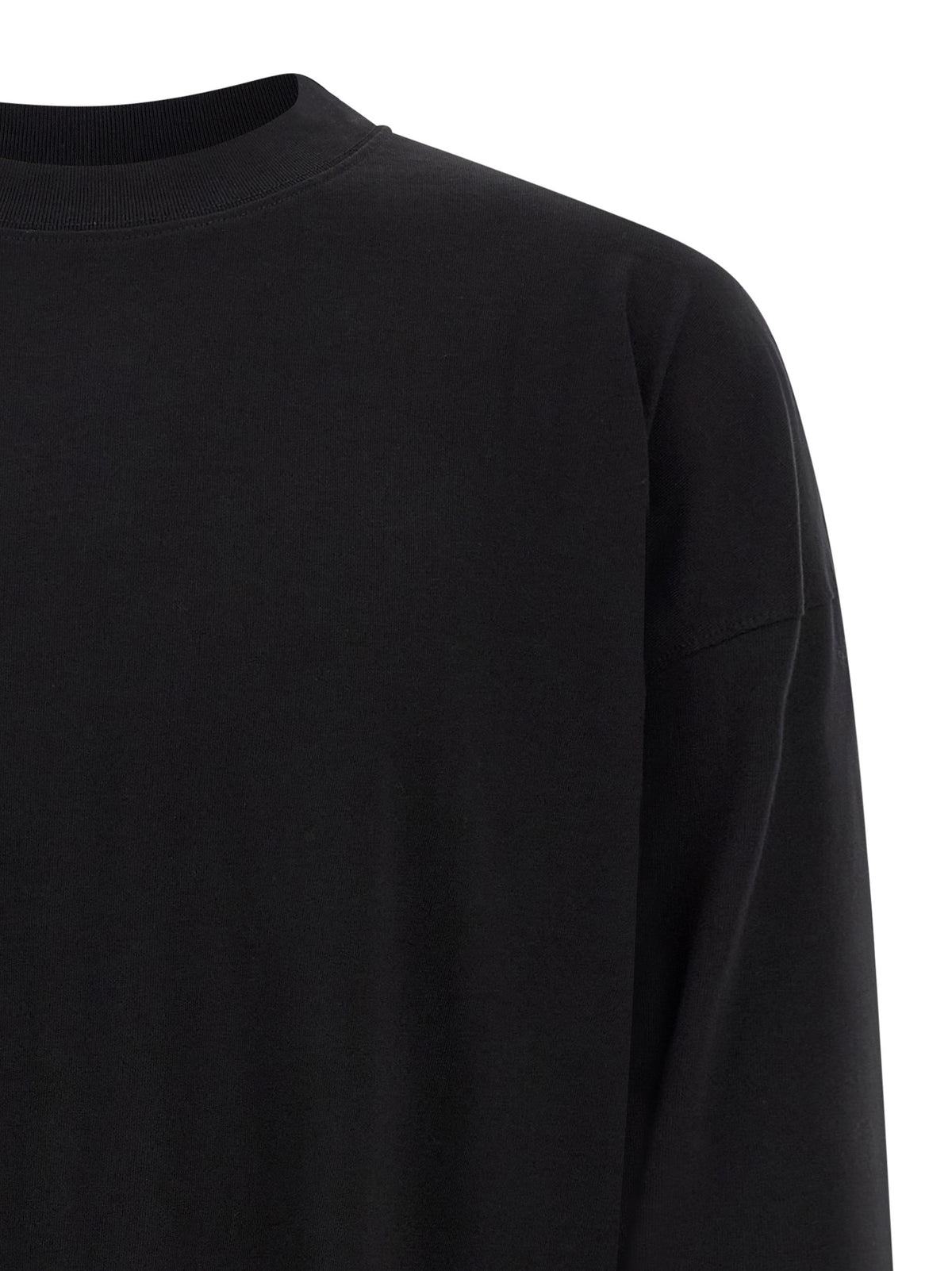 Dries Van Noten Black Cotton T-Shirt