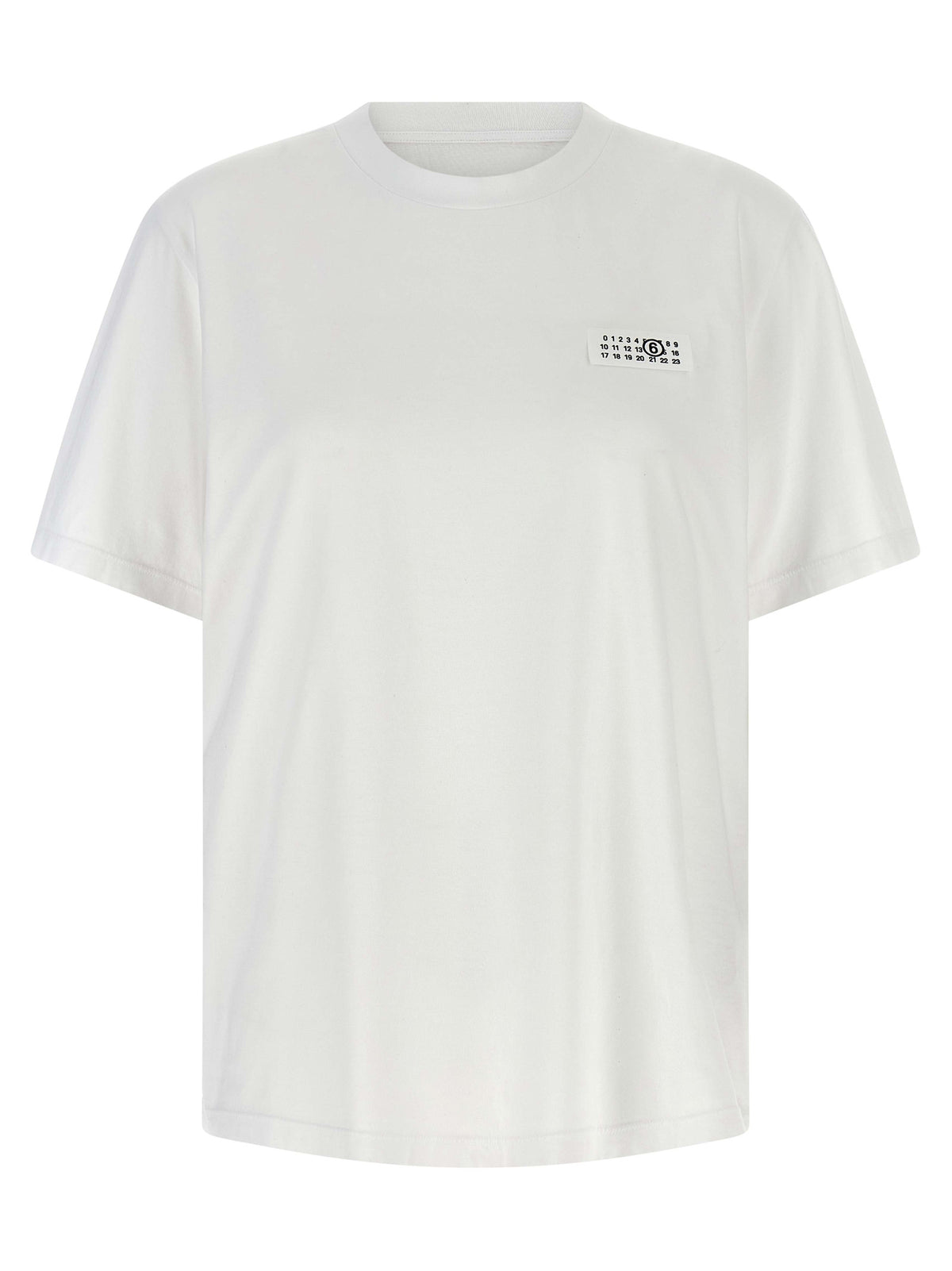 MM6 Maison Margiela White Cotton T-Shirt