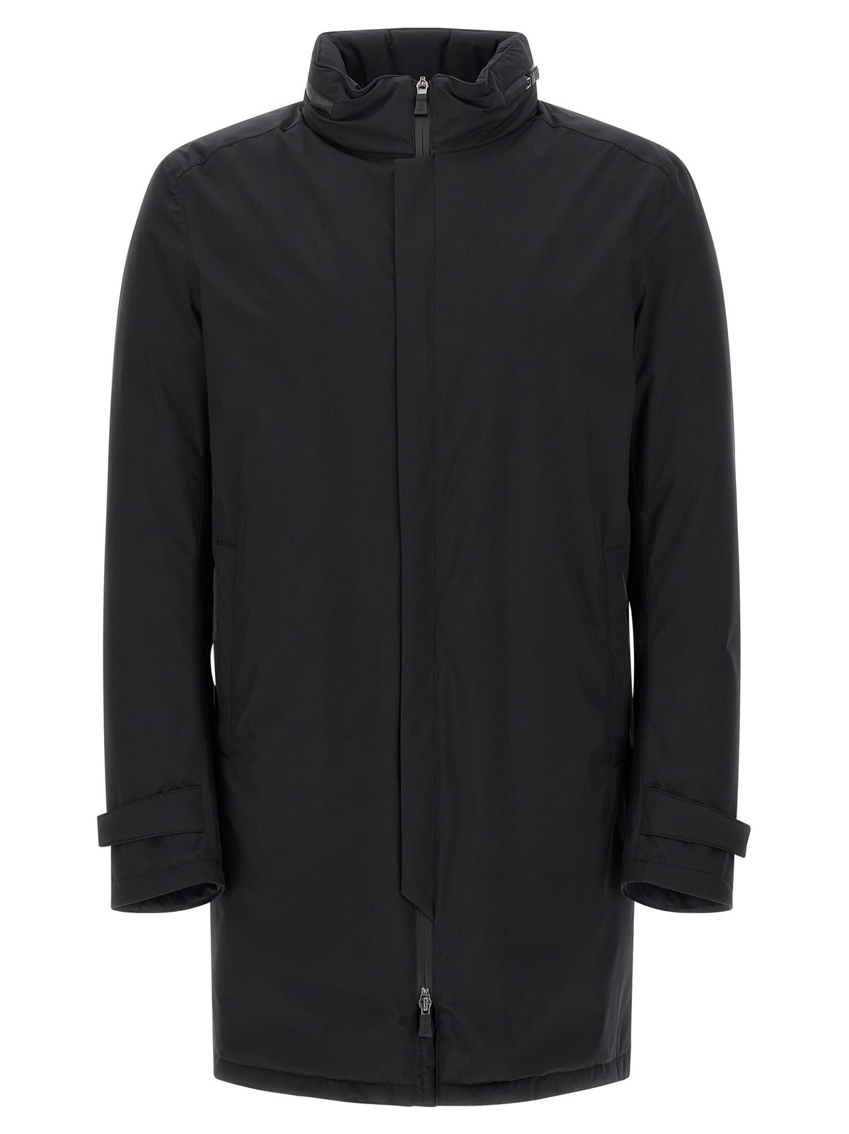 Herno Black Polyester Parka
