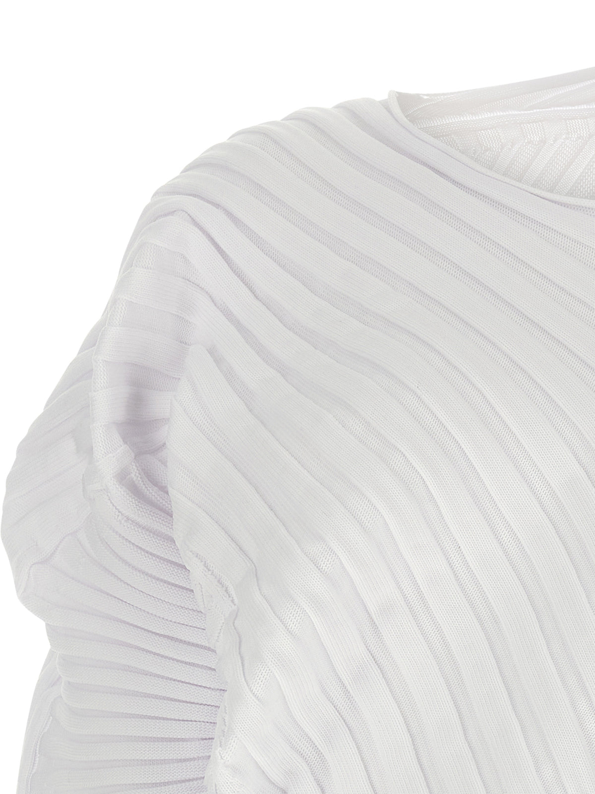 Issey Miyake White Polyester Casual Dress