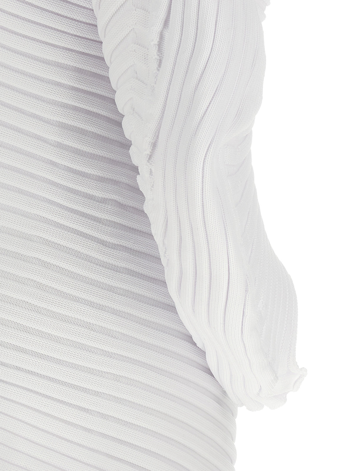 Issey Miyake White Polyester Casual Dress