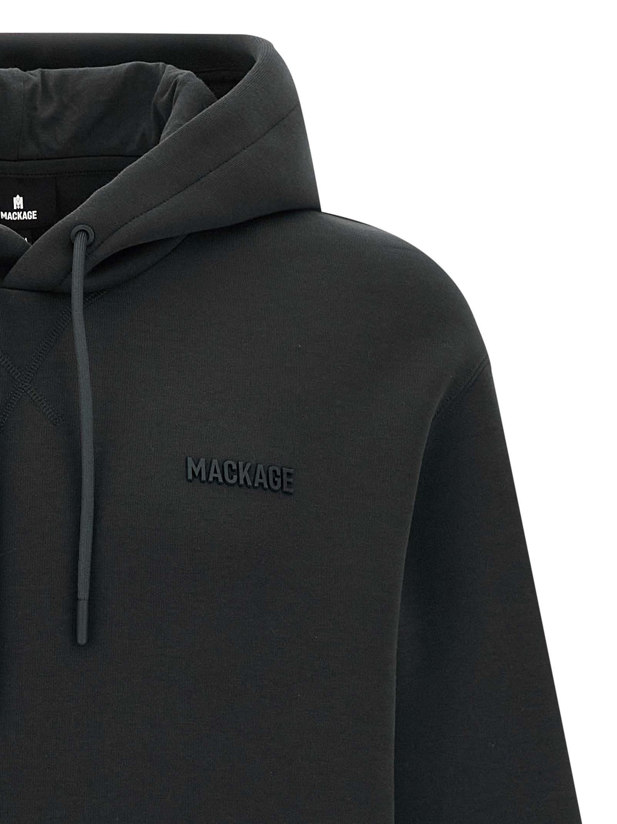 Mackage Black Cotton Sweatshirt