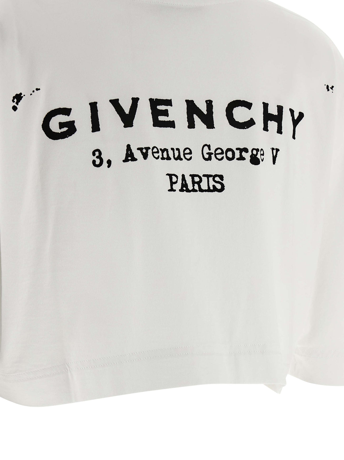 Givenchy White Cotton T-Shirt