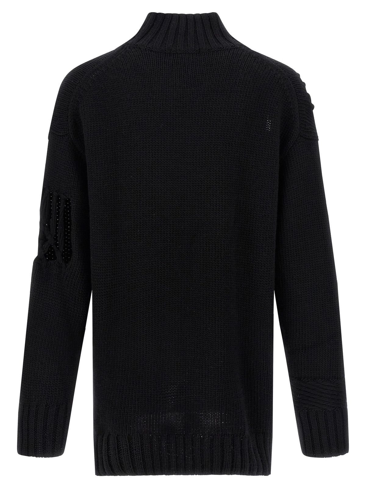 Yohji Yamamoto Black Wool Cardigan