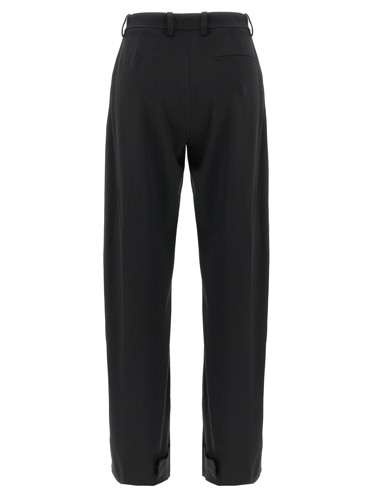 black polyester dress pants MONCLER GENIUS Black Polyester Dress Pants – JOHNYCARRIBEAN