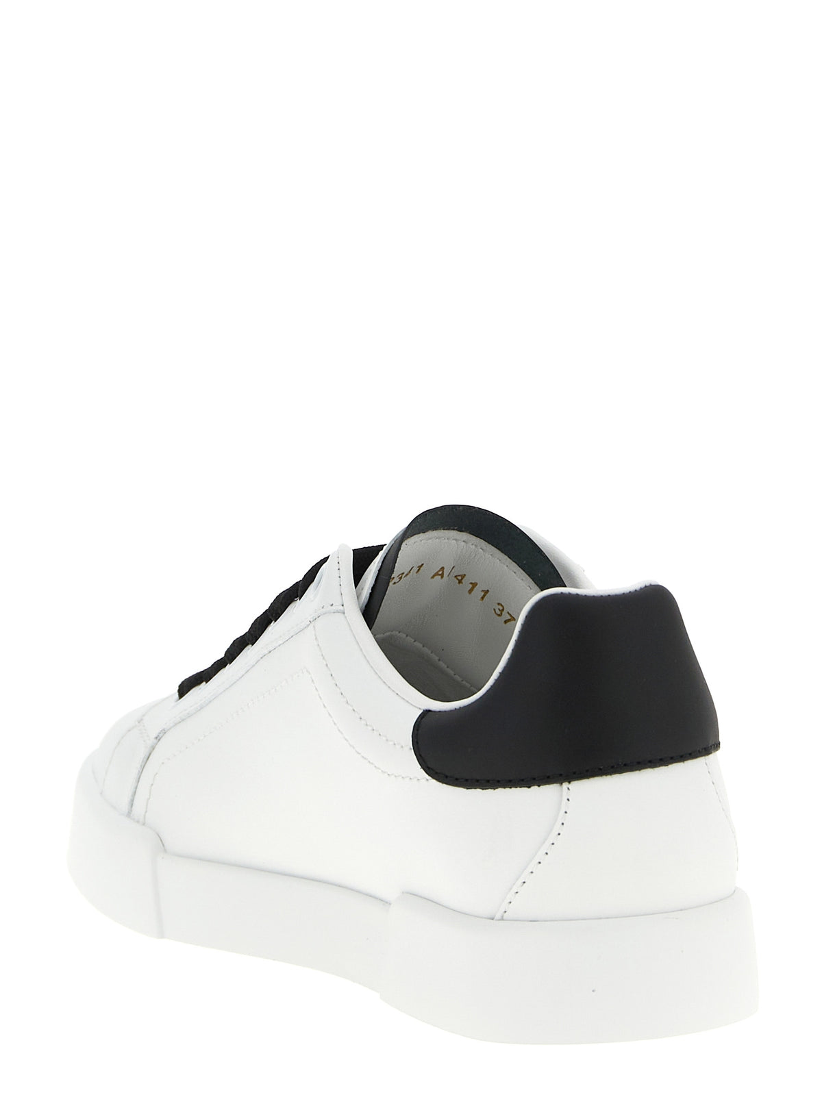 Dolce & Gabbana Bicolor Calfskin Sneakers