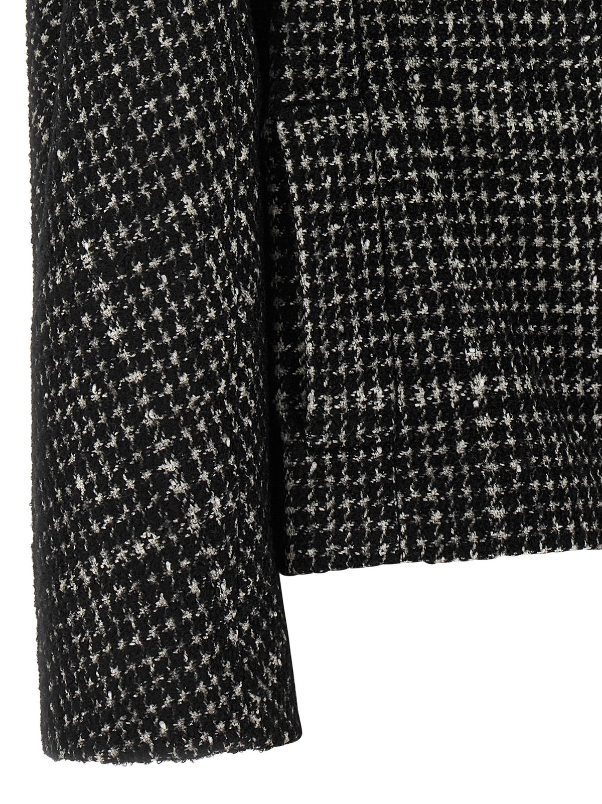 Dolce & Gabbana Bicolor Cotton Coat