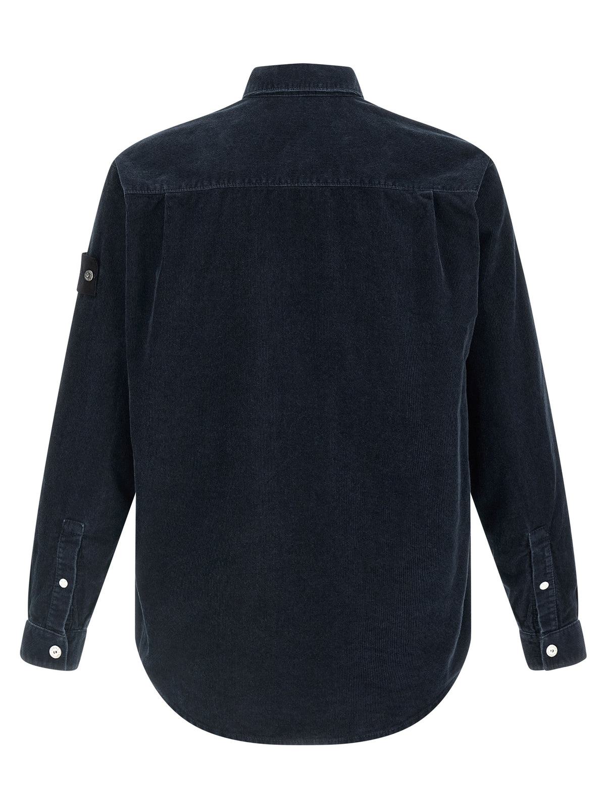 Stone Island Blue Cotton Blouse