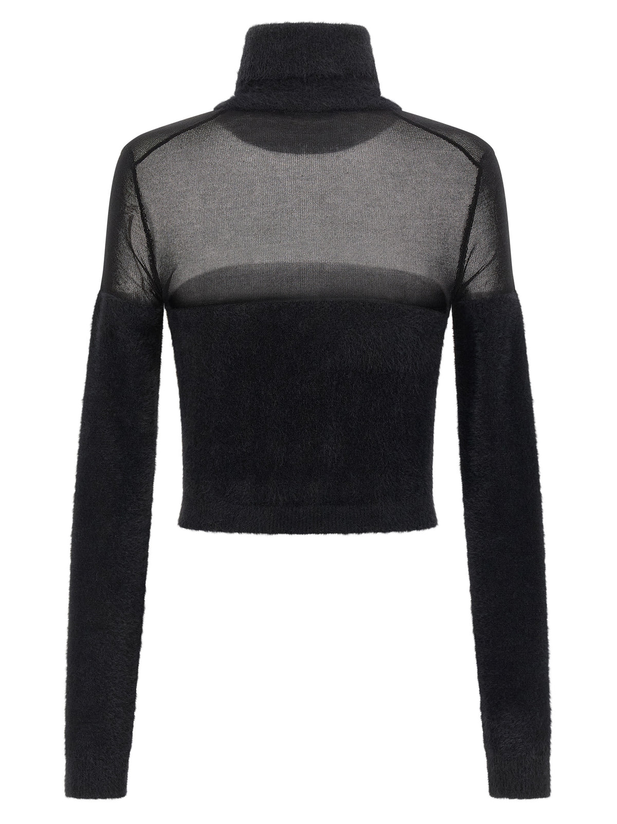 Elisabetta Franchi Black Polyamide Cardigan