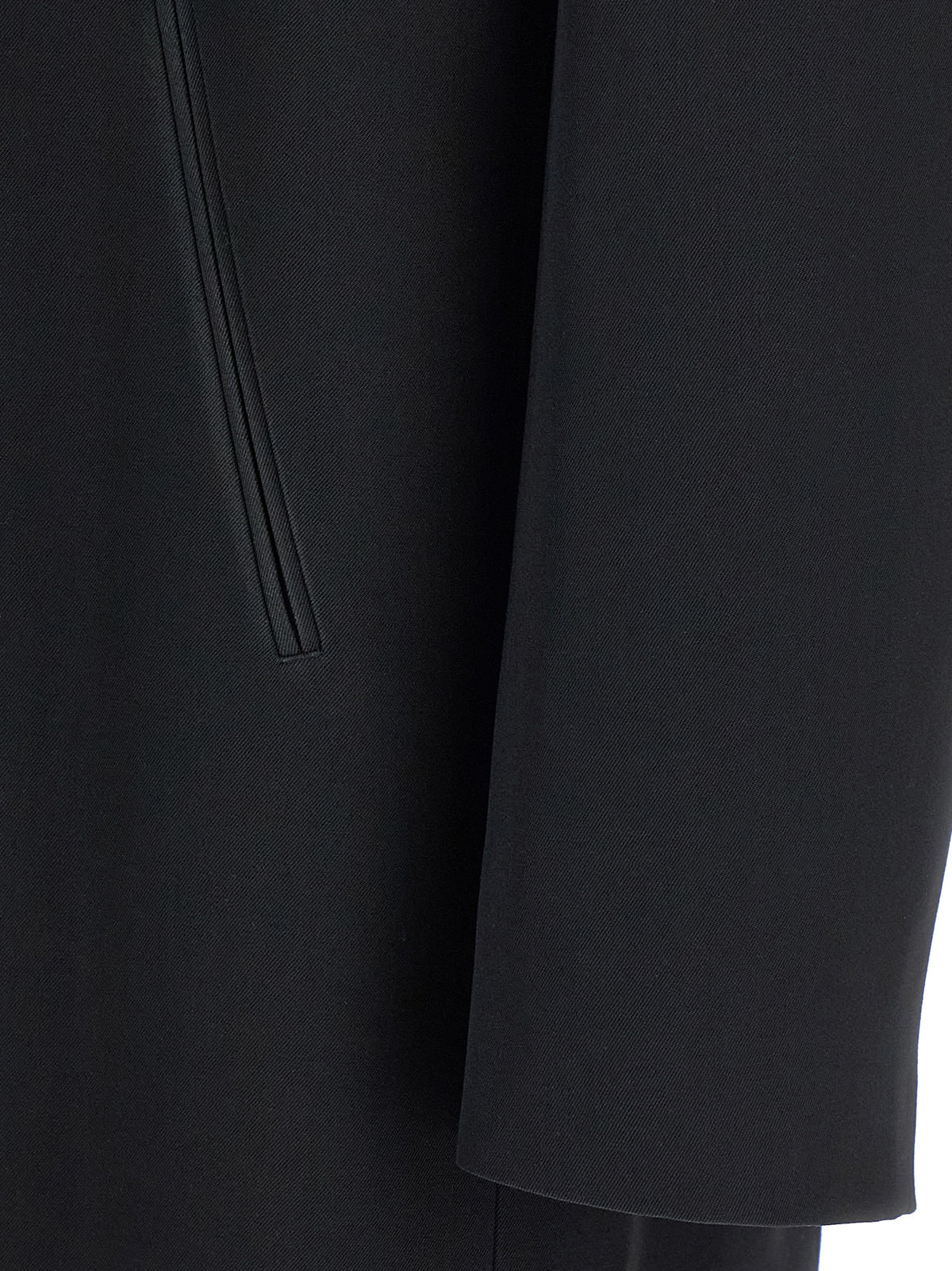 Maison Margiela Black Wool Coat