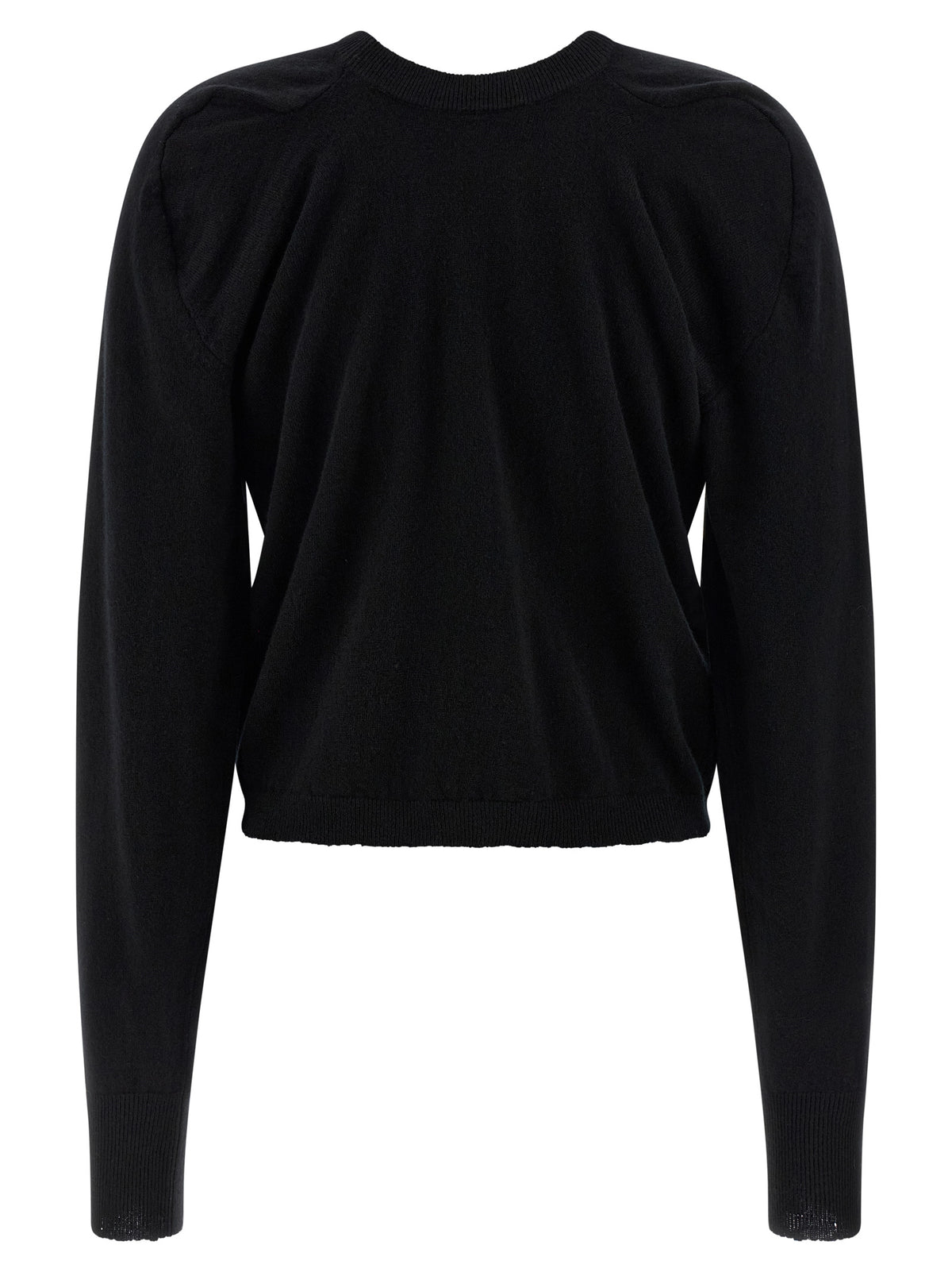 Maison Margiela Black Virgin Wool Cardigan