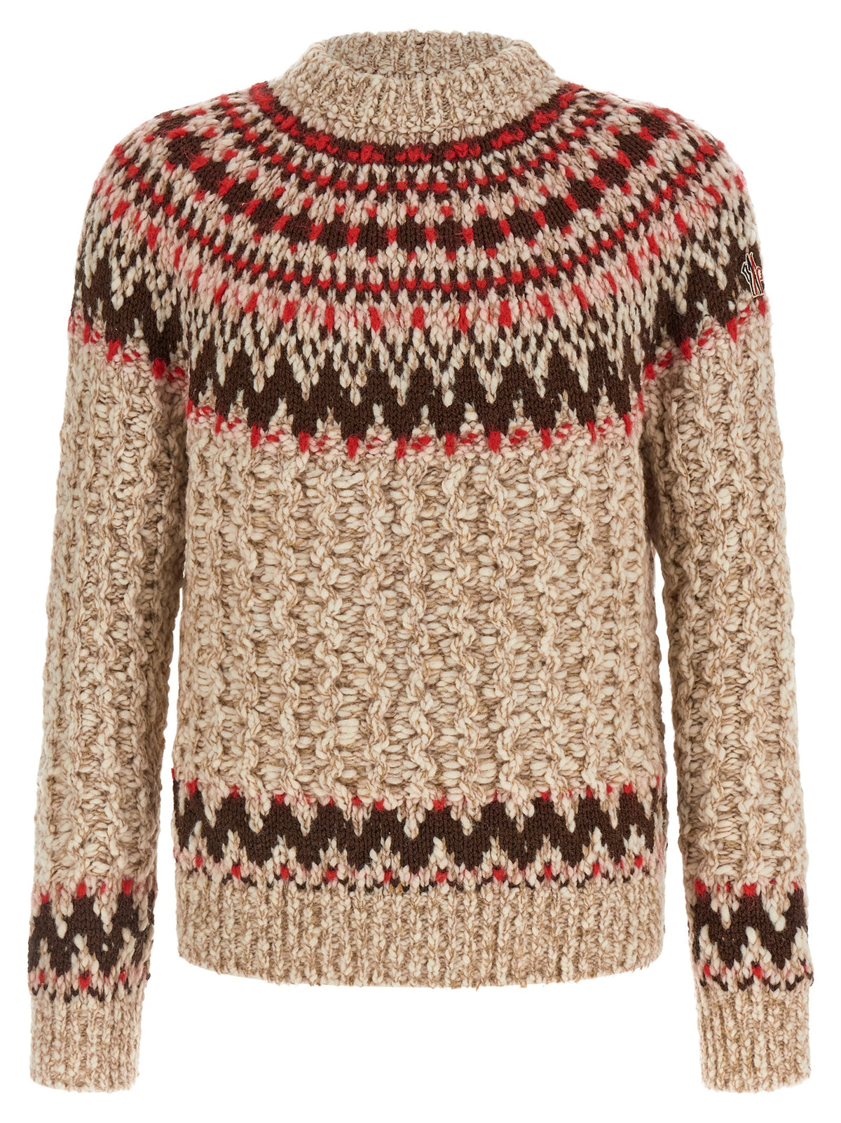 Moncler Grenoble Multicolor Wool Cardigan
