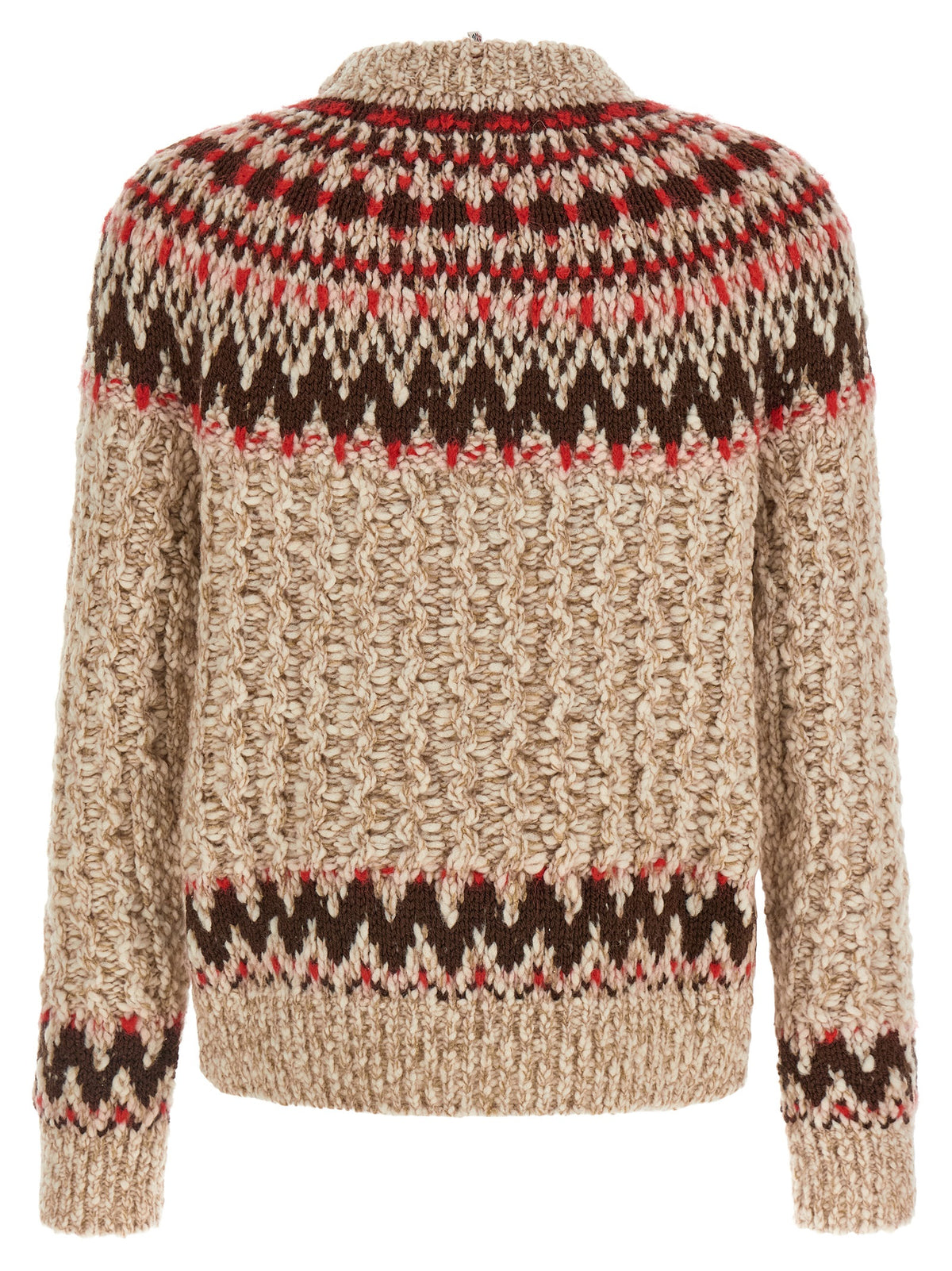 Moncler Grenoble Multicolor Wool Cardigan