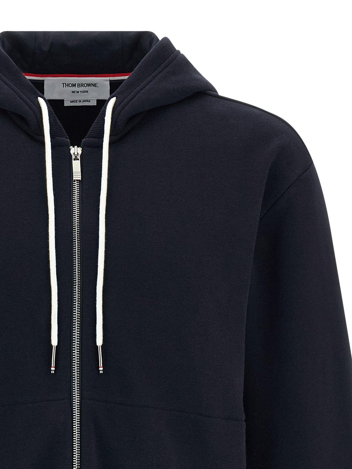 Thom Browne Blue Cotton Sweatshirt