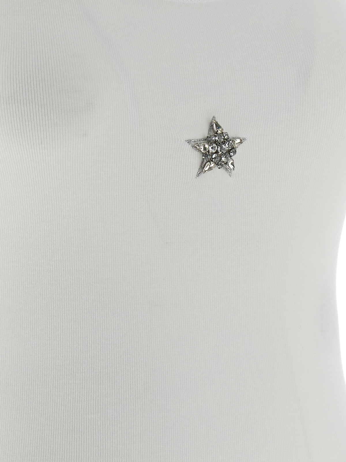 Stella McCartney White Lyocell Tank Tops