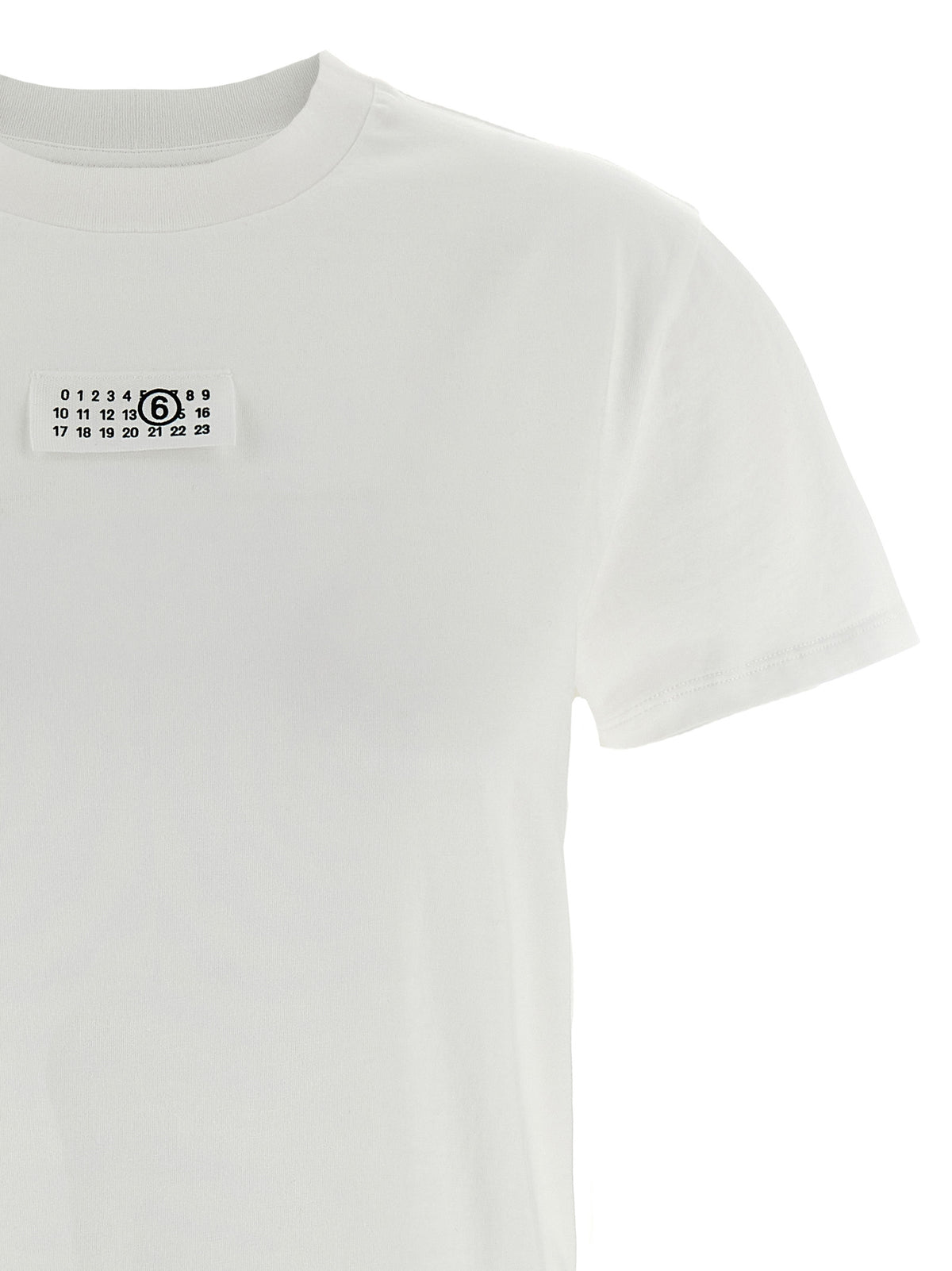 MM6 Maison Margiela White Cotton T-Shirt