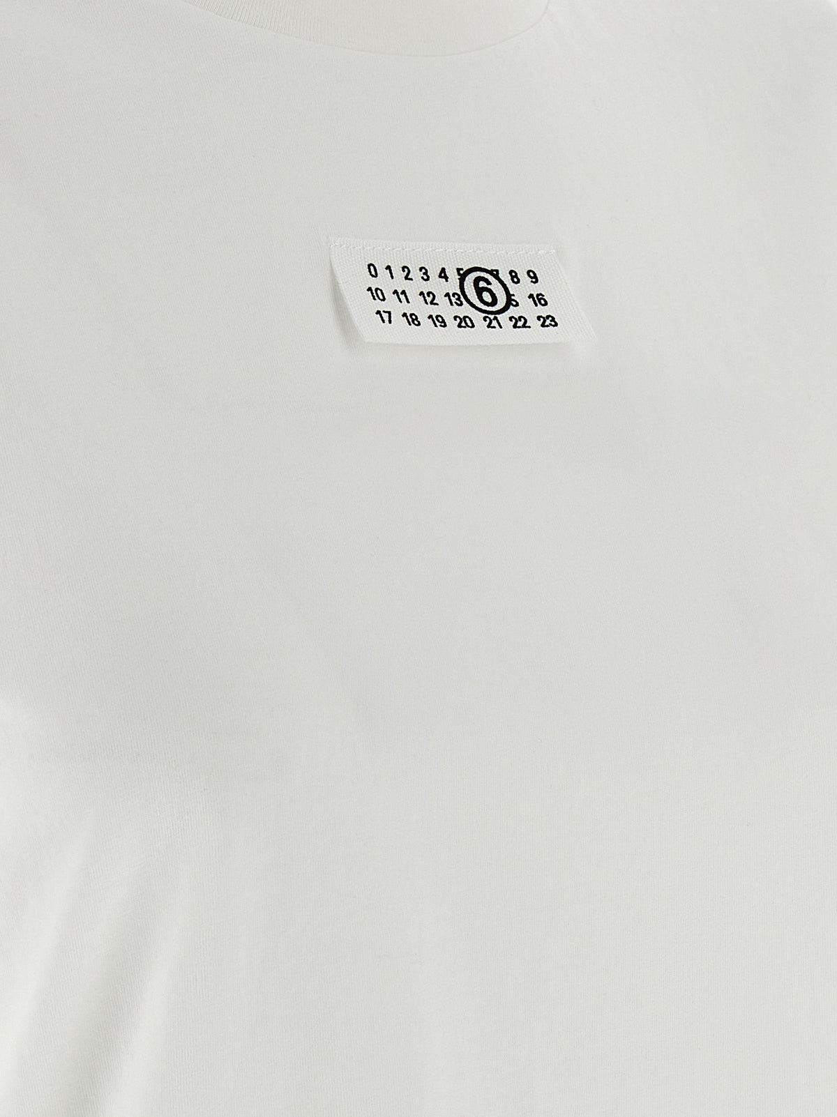 MM6 Maison Margiela White Cotton T-Shirt